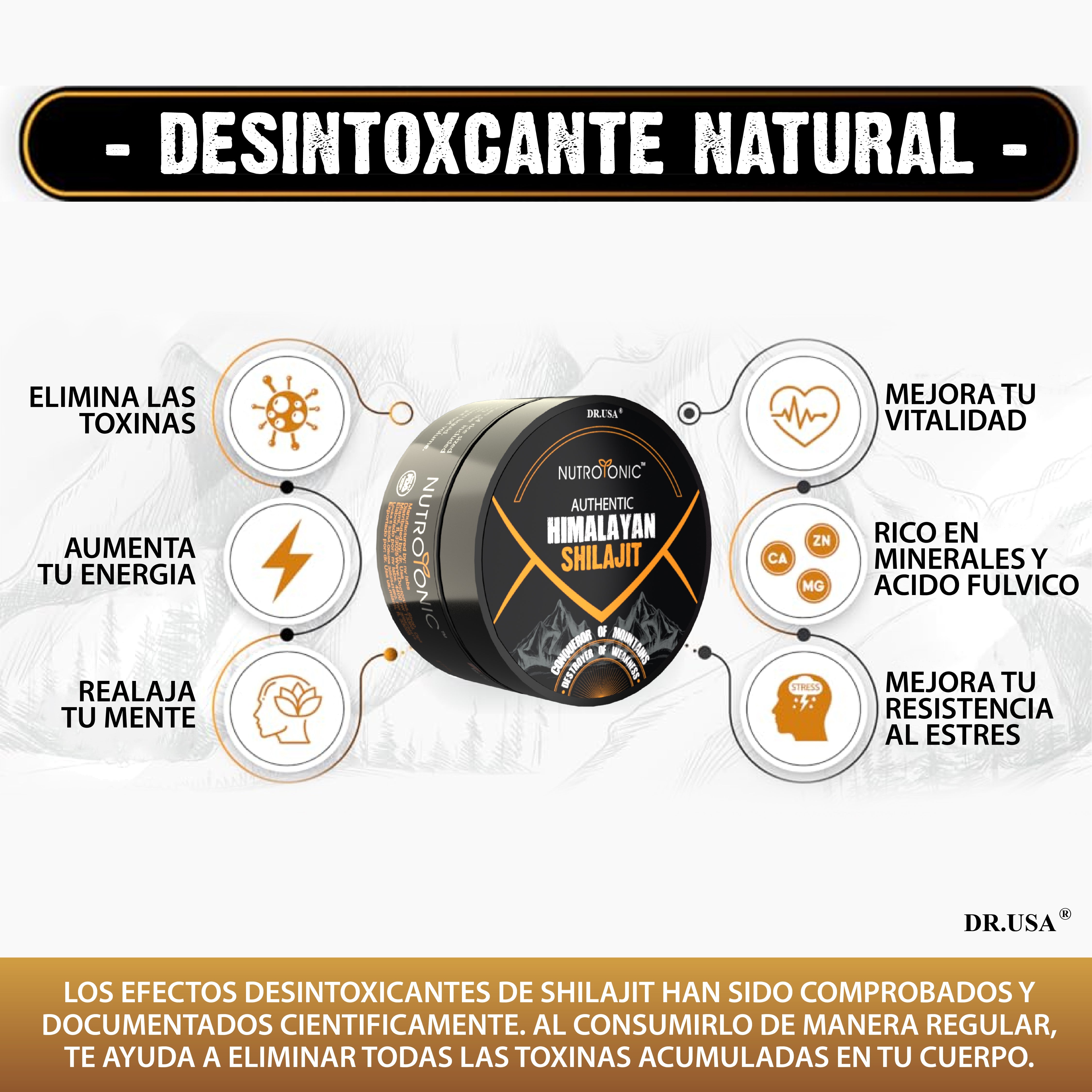 🏔️SHILAJIT DEL HIMALAYA 2X1🌿✨+ ENVÍOS GRATIS 🚚